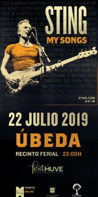 Concierto de STING en Úbeda