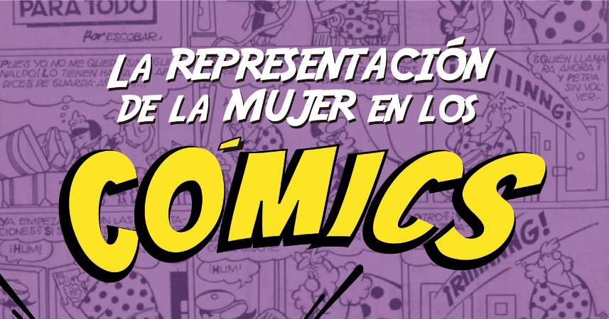 Exposición representación mujer en Cómics