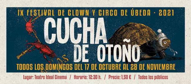 Cucha Otoño Festival Clown y Circo Úbeda 2021