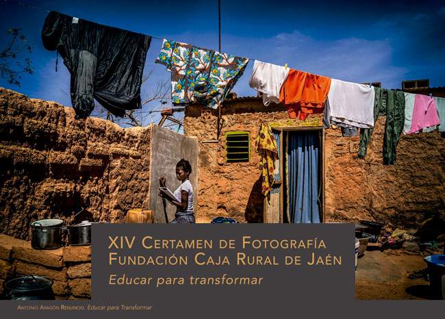Exposición XIV Certamen Fotografía Fundación Caja Rural Jaén Educar para transformar