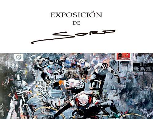 Exposición Pintura Miguel Soro Ciclismo Elevado a Arte
