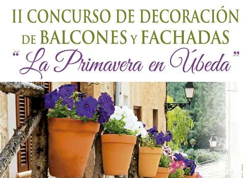 Concurso Decoración Balcones Fachadas Úbeda 2022