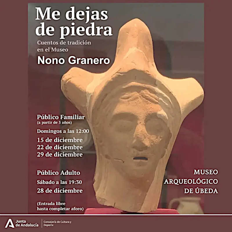 Me Dejas de Piedra Cuentos - cartel